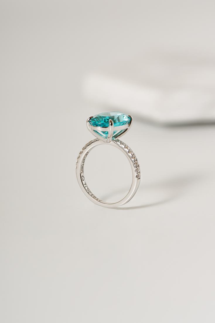 Fine jewellery ring product photography