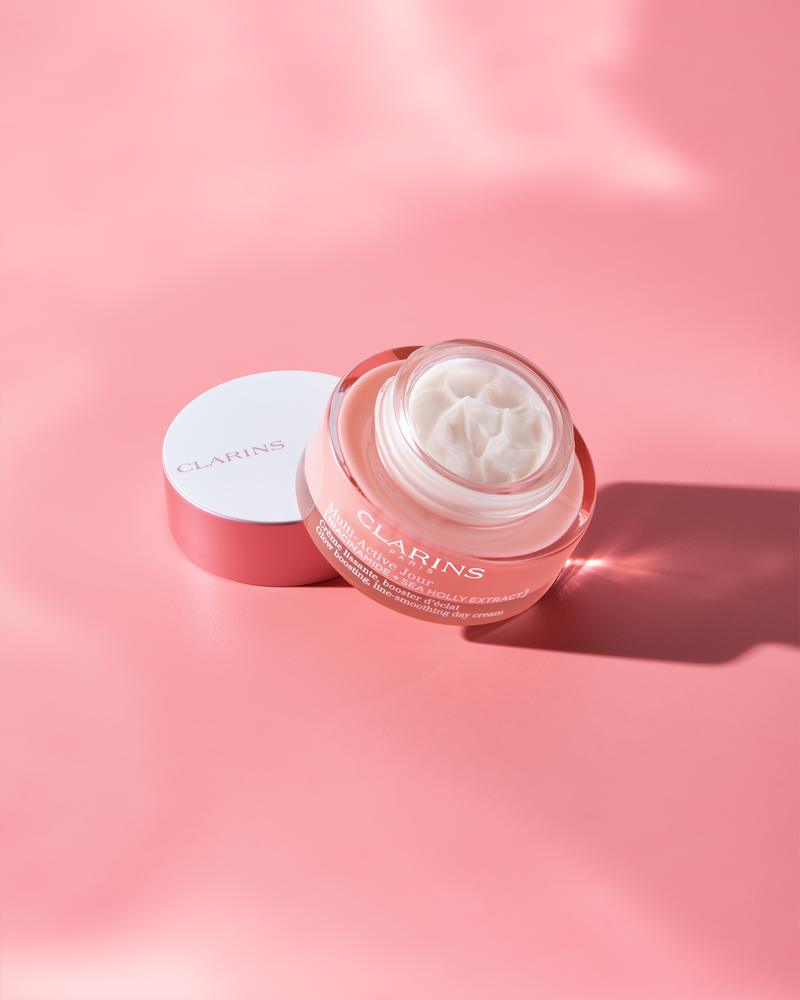 Skincare product photography