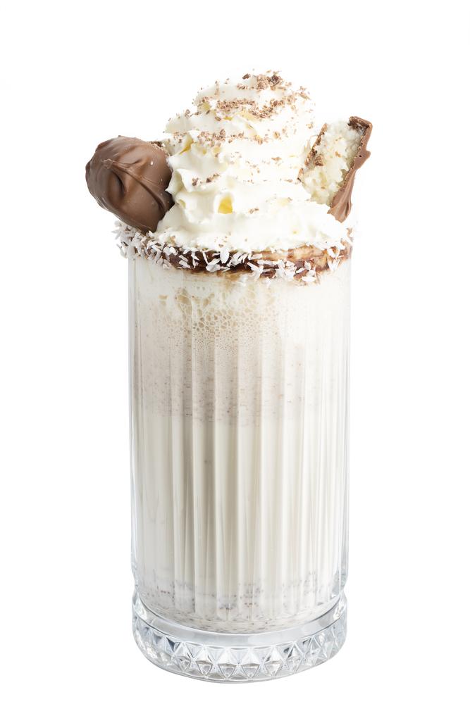 Dessert cocktail photography