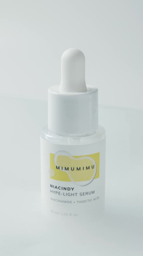 Beauty product process videography still frame